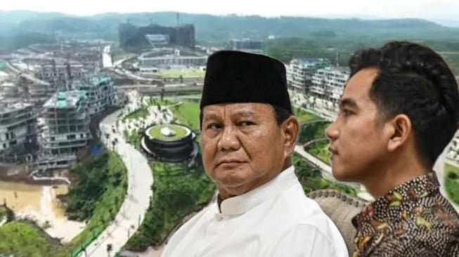 24850 ilustrasi pembangunan ikn dan prabowo gibran ist